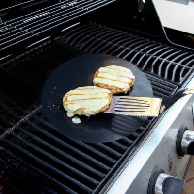 Ronde Teflon bakmat met een diameter van 40 centimeter